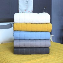 먼지없는 침대패드 논슬립 친환경원단 토퍼 매트, 화이트