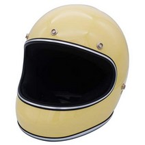 담트락스 DAMMTRAX 아키라 오토바이 모터사이클 풀 페이스 헬멧 하이바, 아이보리