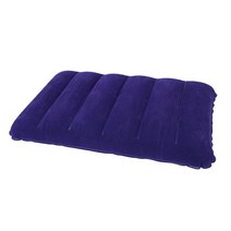 에어배게 등받이 베개 PVC 풍선 바디 레스트 쿠션 공기 여행 사무실 홈 편안한 도구 안락 의자 패드, [01] 파란