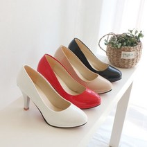 한다난- 여자 하이힐 킬힐 구두 신발 여성힐 굽 8.5cm 4컬러