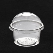 [SI] A-140 양념 소스 포장 용기 소스컵 160ml+돔뚜껑 2000세트, SI A-140 소스컵+돔뚜껑 2000