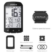 자전거 속도계 gps 거리계 cycplus m1 액세서리 cyclocomputer 1세트, 협력사, m1 c3