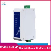 필요한 RS485 RJ45 이더넷 직렬 서버 레일 스타일 산업 표준 DC8 28V 장거리 200m 데이터 전송 송수신기 NA111