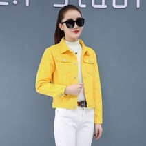 여성 데님 청자켓 코디 청바지 자켓 코트 캔디 캐주얼 셔츠