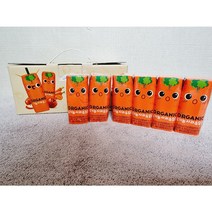 롯데칠성 어린이 유기농 주스 사과당근 125mL x 18팩