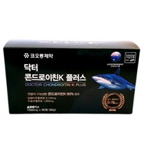 코오롱제약 닥터 콘드로이친K 플러스 1 000mg*90정 (3개월분), 3개