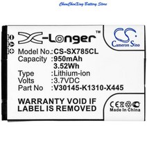 무선전화기 유뮤선전화기 레트로 Siemens Gigaset SL78H SL780 SL785 SL788 SL400 SL400A SL400H 용 Unify, 02 950mAh