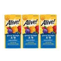 얼라이브 원스데일리 포맨 30정 3병 3개월분_24년4월30일까지