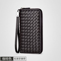 고급 양가죽 장지갑 RFID 남성 여성 명품 가죽 수제 지갑 남자 지퍼 선물 클러치