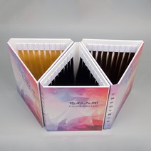 머리매기 머리미용 태엽 생머리 색판 컬러 표류함 헤어 털갈이 손수 고정버클 왁스 실험함 표표염색 2242690048, 1, 수용함 본 27 카드 수용함 본 27