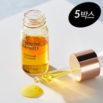 [이데베논 최다 함량] 시크릿에이지 이데베논 항산화 앰플 홈쇼핑 브랜드, 5박스(11g x 15병)