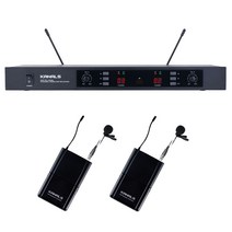카날스 KANALS 2채널 무선마이크세트 BK-8200/핀+핀 900MHz 가변식 무선강의용 회의실 2CH 1SET