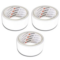 엠파이어 산업용 양면테이프 48mm x 10m, 화이트, 30개입