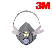 3M 단품 방독마스크 3200 작업용마스크 산업 산업용마스크 산업용, 1개