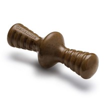 공격적인 씹는 사람을 위한 Benebone Zaggler 롤링 도그 장난감 리얼 베이컨 미국산 미디엄, Giant, REAL Peanut