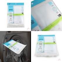 마트498 깨끗한세탁망(중) 엉킴방지 니트빨래 지퍼식 건조기세탁망 자취용품 원룸필수품