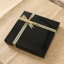 초콜릿상자 정사각 빨강 검정, 상자meno-B3 정사각 검정25구, 1개