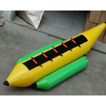 바나나 보트 수상 레저 풍선 워터 파크 게임 여름, 2tubes for 6 people