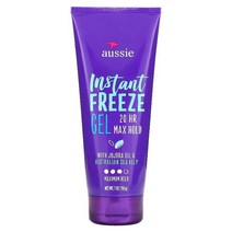 Aussie 즉각 고정 젤 호호바 오일 ＆ 호주산 바다 켈프 함유 맥시멈 홀드 198g (7 oz) US 직배송, 1PACK, 상세설명참조