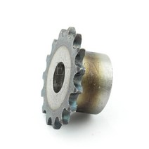 체인 부품 톱니 기어 호환 1 pcs 04c 15 치아 스프로킷 보어 12mm 금속 파일럿 모터 롤러 드라이브 25h 15t 2 
