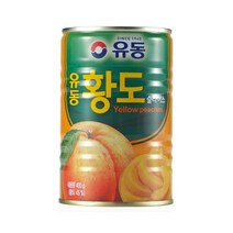 [조은마켓] 유동 황도 슬라이스, 400g, 4개