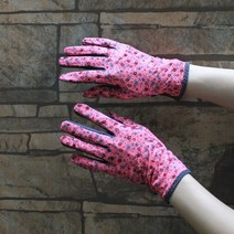 커버드 여성 꽃무늬 터치 긴장갑 봄가을장갑 자전거 니프코리아 여름 동대문왕도매