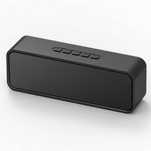 스피커 pc 사운드 블루투스 게이밍 SHIDUP5 야외 방수 휴대용 무선 서브 우퍼 베이스 스테레오 서라운드 라우드 마이크 앰프, [01] Black