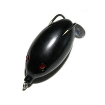 낚시공일공 SS70 프로그 개구리 민물 루어 낚시 배스 가물치 민물루어, 블랙