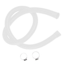 총 길이 1.5m 수영장 클리너 32mm 파이프 드로잉 워터 호스 UV 및 염소 방수 필터 펌프 시스템 1 개, [03] White