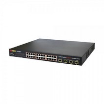 솔텍) POE 24포트 광 스위칭허브 SFC4000HP/SFP 4포트