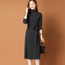 결혼식 원피스 하객 룩 니트 예식장 봄 가을 9월 10월 여자 여성 돌잔치 엄마