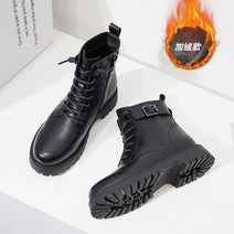통굽워커부츠 여성 어텀 무드 겨울 가을 숏부츠 단목 슬림 키높이앵클부츠 차오쿠 1671890183