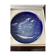 빙앤그랜달 빈티지 Bing Grondahl 1989 크리스마스 Anchorage 포슬린 자기그릇 접시 포함Certificate