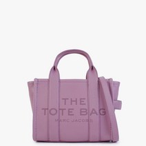 아름 THE 마크제이콥스 Marc Jacobs 트래블러 가죽 미니 토트백 REGAL ORCHID LILAC 여성 가방