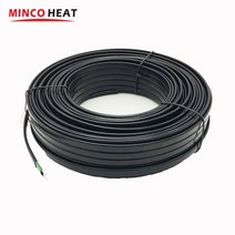 동파 방지 열선 수도 전기 히터 와이어 12v 24v 110v 220 볼트 관 부동액 서리 보호 난방 케이블 지붕 자체 조절 50m, 220V 25W 8m