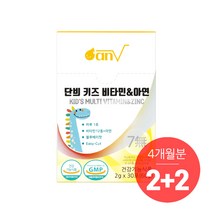 단븨 키즈비타민&아연 유아 어린이 영양제, 2 2박스(4개월분)