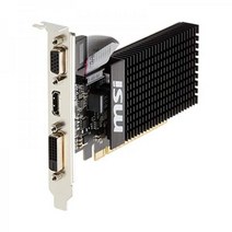 롤 그래픽 카드 MSI GT 710 1GD3H LP 엔비디아 지포스 GeForce1GB