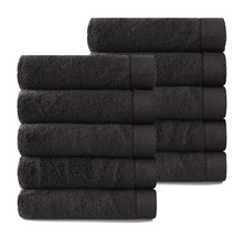 모던리빙 호텔수건 코마사 40수 고급 타올, 모던호텔 코마40수 호텔수건 170g 10장 챠콜