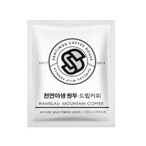 미스터빈 드립백포장 자체제작 드립백만들기 흑백인쇄, 단면, 크라프트L, 100