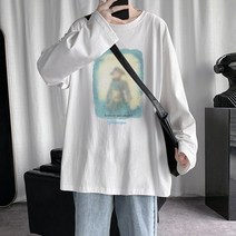 [RichMagic] 하라주쿠 퍼지 사람들 프린트 티셔츠 2022 Mens Streetwear Oversized Vintage T Shirts 남성용 T 셔츠 의류