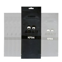 KF94 원파인데이 숨마스크 황사 미세먼지 마스크 대형 검정 50개