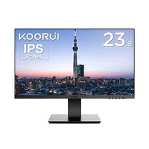 KOORUI 게이밍 모니터 24 인치 풀 HD IPS 패널 75Hz 스크린 5ms FHD PC (눈 보호) 1920 x 1080 (HDMI + VGA) 비전 컴포트 VESA 마, 24인치 풀 HDIPS