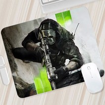 게이밍책상 pc방책상 콜오브 듀티 모던 워 페어 소형 마우스 패드 게임용 PC 게이머 매트 컴퓨터 사무실 노, 26 A26_02 LockEdge250x200x2mm