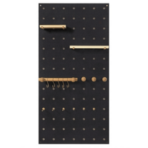 청소도구보관함 우드 수납함 걸이 벽걸이 호텔 거치대, 기본선택, 패키지 U-D 블랙