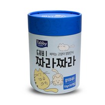 테비 짜라짜라 10g x 50개 고양이 츄르 간식 대용량, 짜라짜라 10g x 50개 [참치와새우]