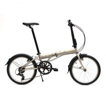 키후 오션스 7단 20인치 미니벨로 하이텐강 소재 + 필수용품 4가지 증정, 모노 베이지