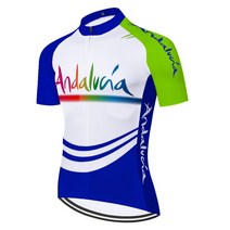 하키복 반티 하키 Proteam andalcia Maillot Ciclismo Hombre Verano 여름 빠른 건조 스페인 Camisa, jersey 1+4XL