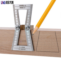 [국내발송] 도브테일 지그 마커 슬로프 게이지 diy 목공지그 woodworking