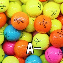 브랜드 로스트볼 모음, 50개, 15캘러웨이 컬러 피스 혼합 A-