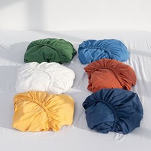 믹스앤매치 사각사각 킨더 고밀도 60수 바이오 워싱 호텔침구 매트커버 매트리스커버 SS Q